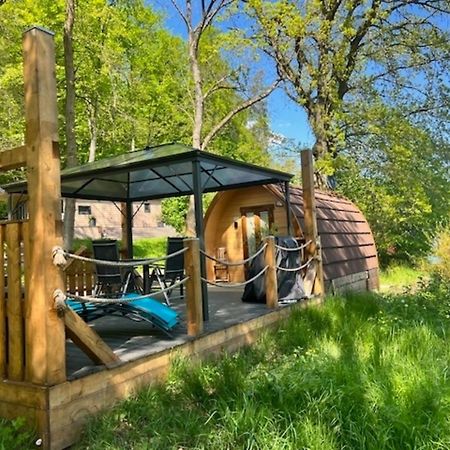 Tiny House Carlos - Zauberhaftes Camping-Pod Stuer Exterior photo