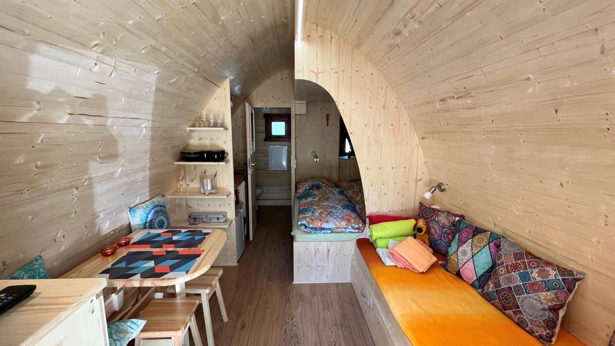 Tiny House Carlos - Zauberhaftes Camping-Pod Stuer Exterior photo